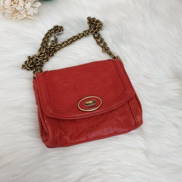 Fossil Genuine Leather Colette Mini Bag - Picture 3 of 15